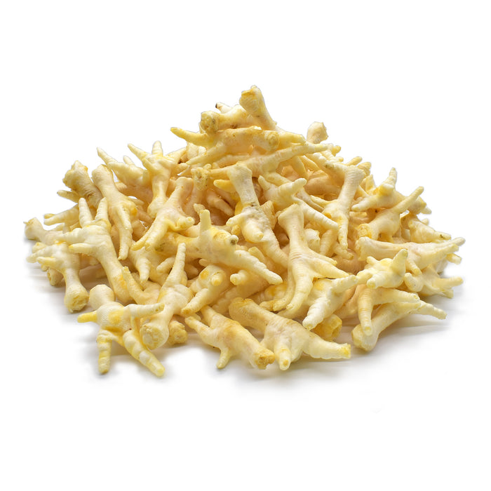 100 x Puffed White Chicken Feet