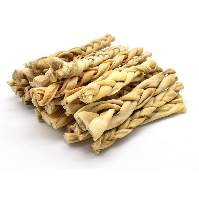 300g Braided Lamb Head Skin/Scalp. Hypoallergenic Dog Chew
