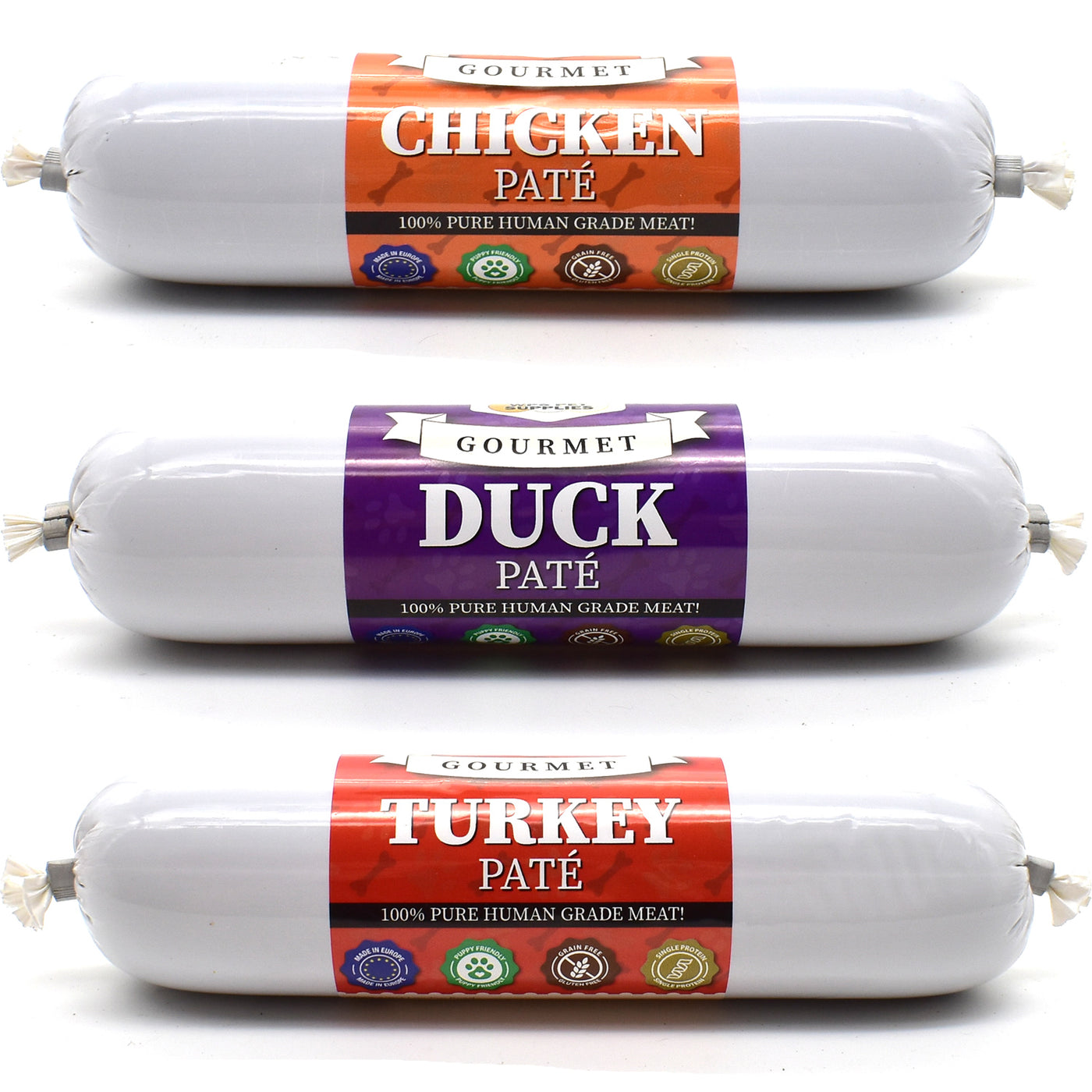 Gourmet Pure Paté 3Bird Variety Pack — WPS Pet Supplies