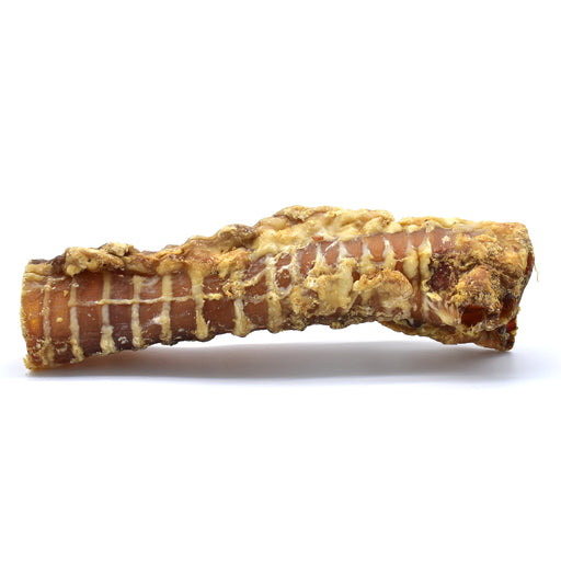Single beef trachea for dogs